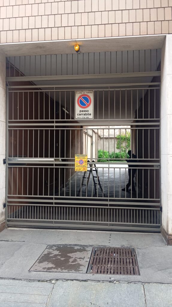 Cancello Via Morgari Torino
